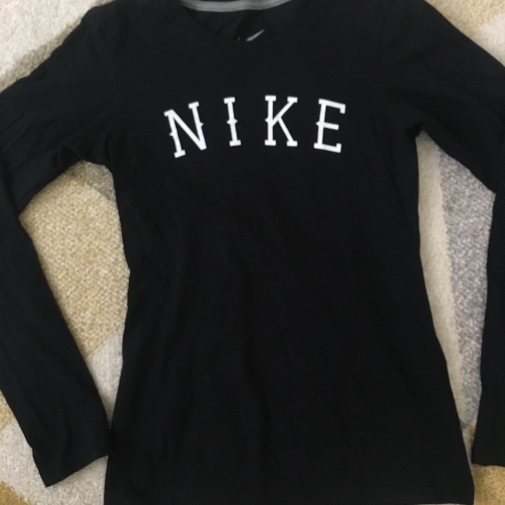 Nike Black Long Sleeve, XS slim fit
